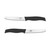 Kussi Serrated Caring Knife 4.5" Black - Growing Chefs (845-BKS)