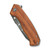  CIVIVI Placoid Damasteel Guibourtia Wood (C23079-DS1)
