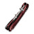 CIVIVI Elementum Utility Stonewash Stainless Steel Aluminum Burgundy (C23039B-5) 