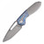 Kansept Thoth Damascus Titanium Lightning Strike (K1075T5)