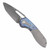 Kansept Thoth Damascus Titanium Lightning Strike (K1075T5)