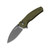 Kizer Mini Grouper D2 G10 Green (V3669A3)