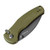 Kizer Mini Grouper D2 G10 Green (V3669A3)