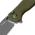 Kizer Mini Grouper D2 G10 Green (V3669A3)