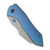 WE High-Fin XL Stonewash CPM Titanium Blue/Purple (WE24010-2)