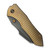 WE High-Fin XL Polished Grey CPM Titanium Golden (WE24010-3)