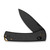 WE Nightblade Stonewash Black CPM Titanium Black (WE22046-1)