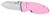 CRKT Squid Button Lock Rose Quartz (2474P)