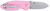 CRKT Squid Button Lock Rose Quartz (2474P)