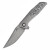 Kansept Deadite Damascus Titanium Black/White Carbon Fiber (K1081A1)