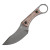 Kansept Niko Micarta Brown with Frag Pattern (G004A8)