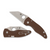 Spyderco Reveal 17 MicroJimbo Brown G10 CPM 15V (C264GPBN15V)