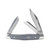 Buck Stockman Grey/Nickel Silver (0301GYS2-B/14106)