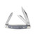 Buck Cadet Grey/Nickel Silver (0303GYS2-B/14116)