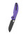 Bestech Angry Owl Black D2 G10 Purple (BMK12E-2)