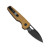 Kizer Parakeet Micarta Brown (V2706A3)