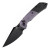 Tenable Fenrir Micarta Purple & Aluminum Blackwash (T1034S5)