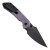 Tenable Fenrir Micarta Purple & Aluminum Blackwash (T1034S5)