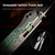 Remette Meteor Titanium Alloy & Carbon Fiber Green (RTPT-C)