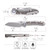 Remette Kestrel Titanium/Carbon Fiber Grey/Brown (RTPO-C)