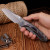 Remette Kestrel Black Blade Titanium/Carbon Fiber Ocean Blue (RTPO-E)