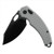 Kunwu X-Padre Black Blade Diamond Titanium Beadblast Grey (X706T-3)