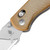 Kizer Drop Bear Utility Micarta Brown (V3619JA7)
