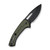 SENCUT Squiggy G10 Black/Green (S24082A-2)