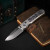 Remette Aurora TC4 Titanium/Carbon Fiber Purple (RT-Aurora Knife AURA-P)