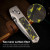 Remette Aurora TC4 Titanium/Carbon Fiber Yellow (RT-Aurora Knife AURA-Y)