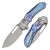 Kansept Quasar Stonewashed Titanium with Lightning Strike (K1099V3)