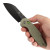 Tenable Model 6 Micarta Green (T1022V2)