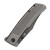 Kansept Bison Grey Anodized/Stonewashed Titanium with Frag Pattern (K1108A3)