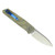 Reate PL-6 Micarta Green/Black (PL-6-02)