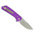 Reate PL-XF Satin Flats/Stonewash Aluminum Purple (PL-XF-10)