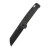 QSP Penguin V2 Black Stonewash Micarta Dark Brown (QS130V2-A2)