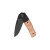 QSP Vault Black Stonewash Aluminum Bolsters G10 with Copper Foil (QS157-D2)