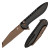 Kansept Kosame Blackwash Titanium with Black G10 Inlay (T1093F7)