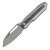 Kansept Thunderhead Stonewashed Titanium with Artic Storm Carbon Fiber (K1106A5)