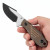 Kansept Tiny Dancer Bronze Anodized Titanium with CNC Milling (K014A2)