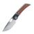 TwoSun TS142 Micarta/Carbon Fiber Brown (TS142-M390-Solid)