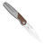 Kizer Raze Full Grain Leather & Titanium (Ki3720A2)