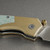 Vosteed Psyop 299 Micarta Teal & Titanium Bolster (A2221)