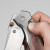 Vosteed Psyop 299 Micarta Red & Titanium Bolster (A2217)
