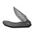 CIVIVI Bluetick Damascus Carbon Fiber Overlay On G10 Black (C23050-DS2)