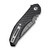 CIVIVI Bluetick Damascus Carbon Fiber Overlay On G10 Black (C23050-DS2)