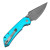 Tenable Fenrir Anodized Aluminum Blue with Fishscale Texture (B1034H8)