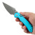 Tenable Fenrir Anodized Aluminum Blue with Fishscale Texture (B1034H8)