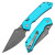 Tenable Fenrir Anodized Aluminum Blue with Fishscale Texture (B1034H8)