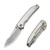 WE Ryson Damasteel Blade Titanium Grey (WE24086-DS1)